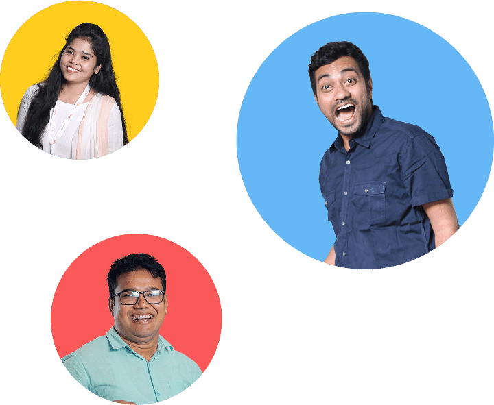 Portraits of Path team members symbolizing 24/7 customer support from real, dedicated professionals.