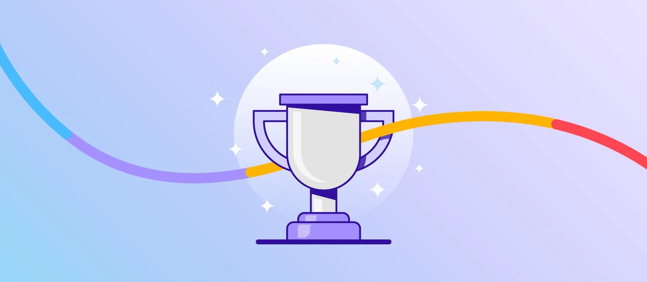Illustration of a trophy representing the BASIS Outsourcing Award given to Outsource Experts Ltd.