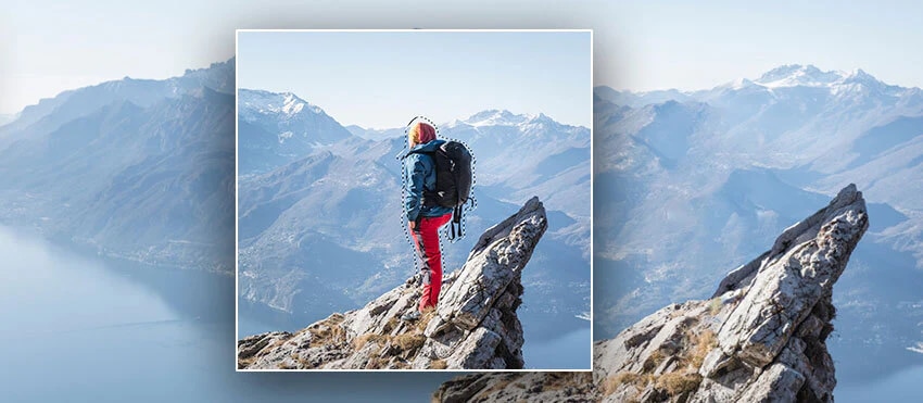Guide to removing unwanted elements using Photoshop, Photomerge, and GIMP tools for a clean photo finish.